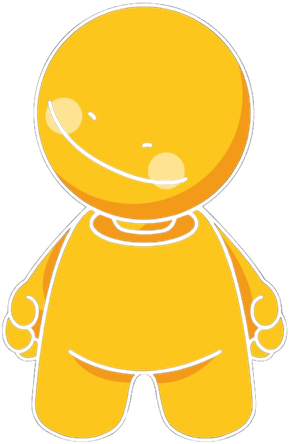 Yellito, la mascota de My Name is Yellow